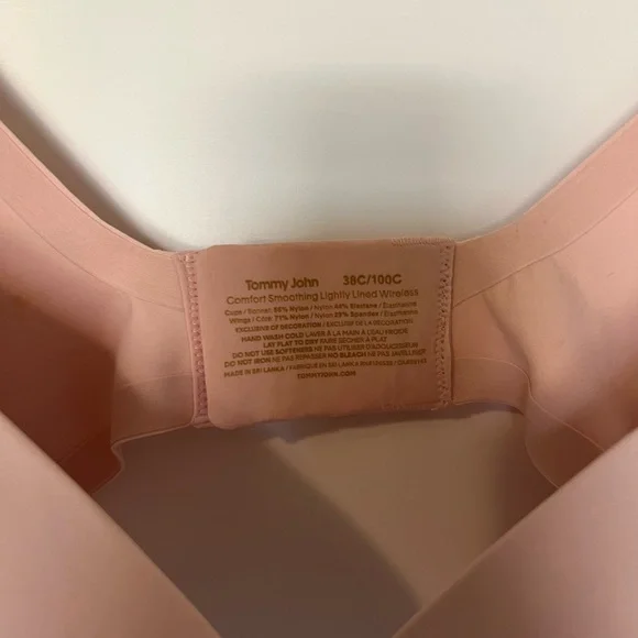 Tommy John Blush Bra 38C - Picture 2 of 5